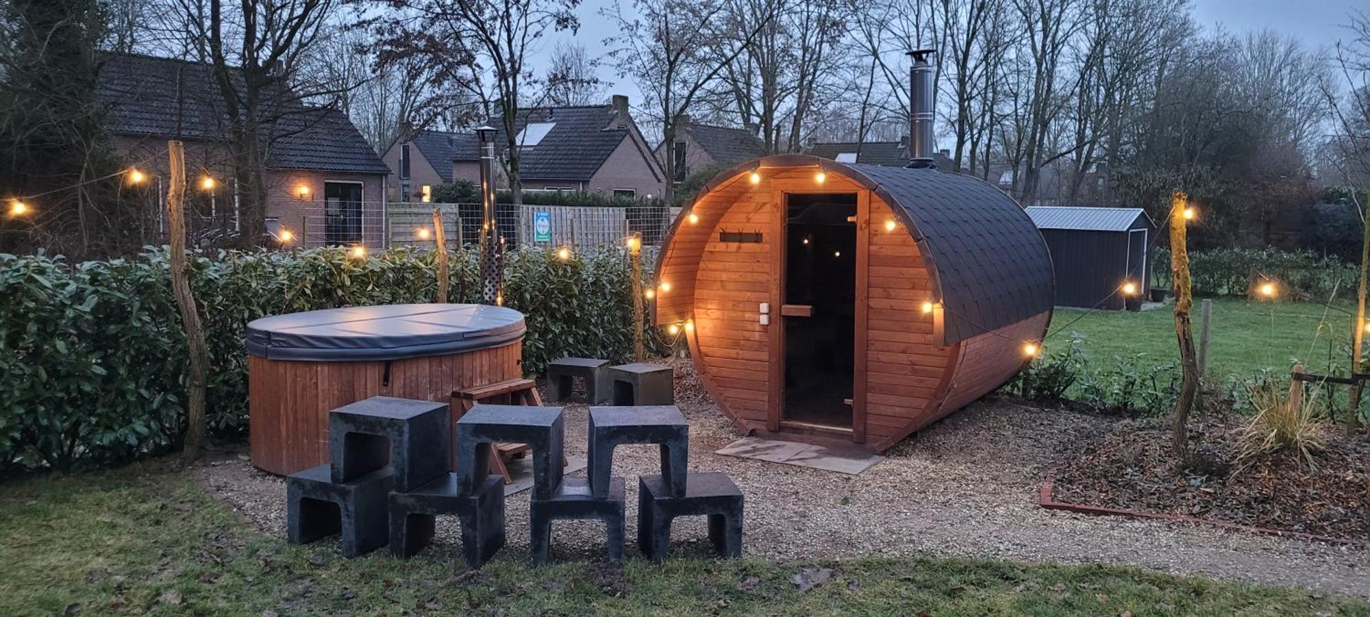 Evergreen Wellness Met Sauna & Hottub Ewijk Buitenkant foto